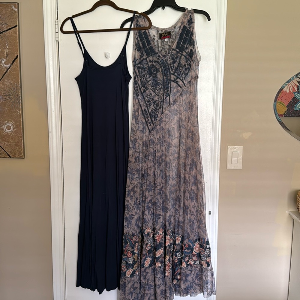 Johnny Was Mesh Dress